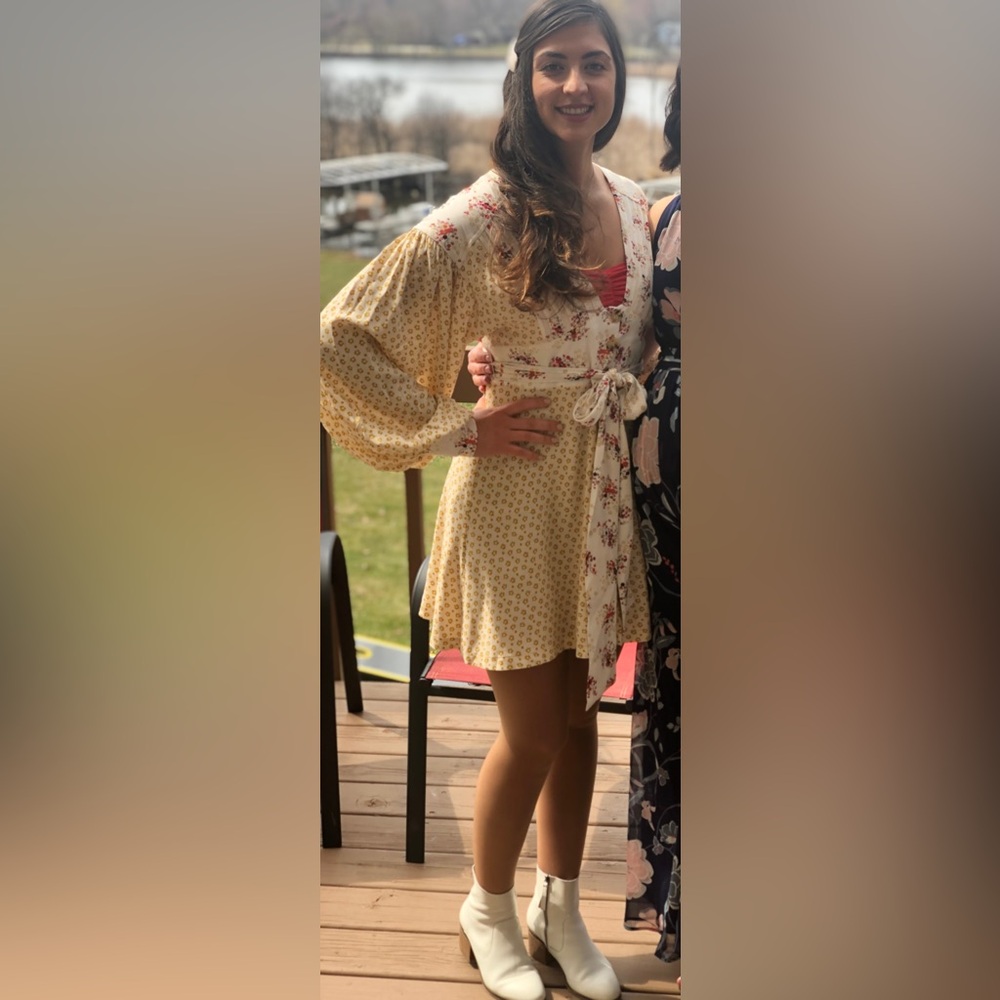 Floral Button-Down Dress